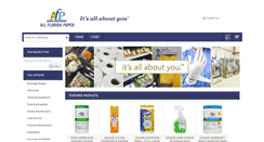 Desktop Screenshot of catalog.allfloridapaper.com